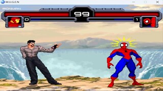 IRON MAN vs SPIDERMAN - Avengers Final Battle😤 Marvel Mugen Comics Epic Fight 2024