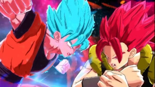 Sự kết hợp giữa Super Saiyan God Sharette và King Fist Super Blue Goku có sức mạnh ngang nhau [Bảy V