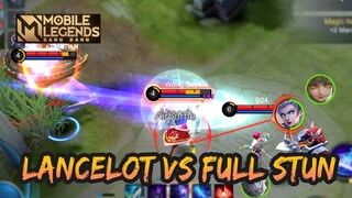 LANCELOT VS FULL STUN 🔥🔥🔥 | LANCELOT GAMEPLAY #135 | MOBILE LEGENDS BANG BANG