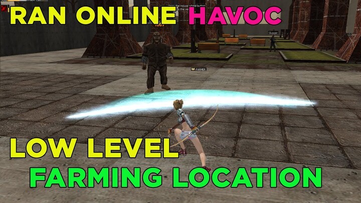FARMING GUIDE LOCATION FOR NEWBIE IN RAN ONLINE