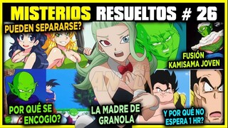 RESPUESTAS A MISTERIOS DRAGON BALL SUPER | Z | LA MADRE DE GRANOLA | SEPARAR A LAUNCH  | ANZU361