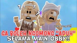 GA BOLEH NGOMONG "Aduh" SELAMA MAIN OBBY?!!🤐😵 MAIN DI THE REALLY EASY OBBY! | ROBLOX 🇮🇩 |