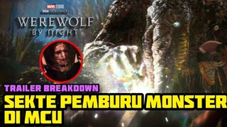 ASAL USUL MAN THING DAN JACK RUSSEL TERNYATA PEMBURU MONSTER | WEREWOLF BY NIGHT TRAILER BREAKDOWN