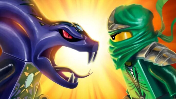 After many years, I still remember the phrase "Ninjago never gives up"