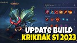 update build kriknak trang bị và bảng ngọc mới mùa 1 2023