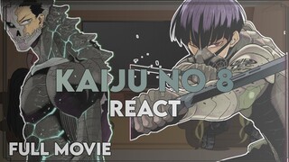 Kaiju No.8 react to Kafka Hibino | Full Movie | Manga Spoilers | Kaiju No.8