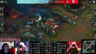 Tâm điểm trận đấu giữa TES và WBG phần 11 #game #LOL