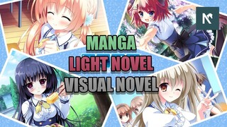 Apa itu Manga, Light Novel, Visual Novel, Galge dan Erog3? - Sekolah Wibu