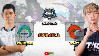 OMEGA vs TNC GAME 1 MPL PH SEASON 13