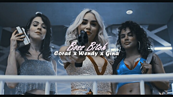 coral x wendy x gina | boss b*tch [sky rojo]