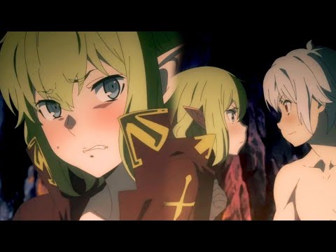 BELL E RYUU DORMIRAM JUNTOS ABRAÇADOS !! - DanMachi S4 PART 2 EP