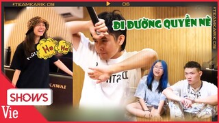 Suboi, TLinh CƯỜI XỈU với version đi đường quyền siêu hài hước của Ricky Star | RAP VIỆT