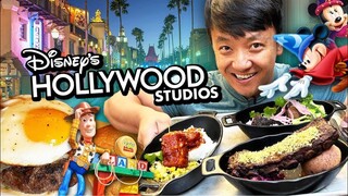 24 HOUR FOOD TRIP! ULTIMATE FOOD GUIDE to Disney's HOLLYWOOD STUDIOS