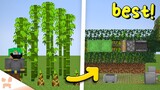 3 MUST HAVE Minecraft 1.20 Bamboo Farms!