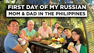 Russian Parents Meeting the BIG Family of Eric Baylosis in the Philippines