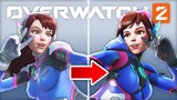 Overwatch 2: Every Hero NEW Skin vs Old Skin Comparisons (In Game)