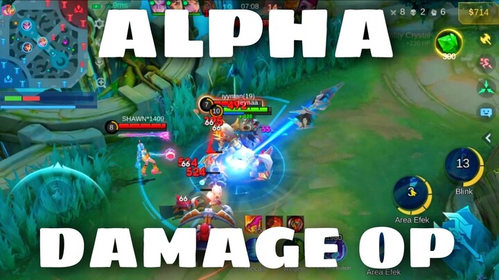 ALPHA DAMAGE OP GAMEPLAY ❤️