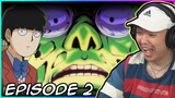 MOB IS A CROSS DRESSER!! || MOB VS SCENT GHOUL || Mob Psycho 100 Episode 2 Reaction