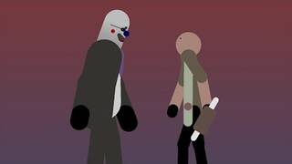 Boris (Ice Scream 4) vs Mr. Meat - Stickman Animation