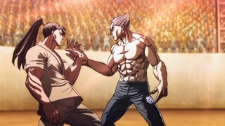 Hatsumi Sen vs Takayuki Chiba - Kengan Ashura Battle| Engsub [4K 60FPS]