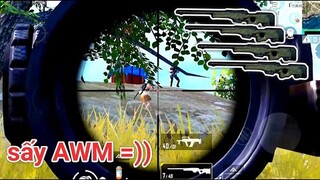 PUBG Mobile - Khi Bạn Clear Full Team Làm Chủ 3 Đền Bay | Combo Groza AWM Như &quot;Hack Aim&quot;