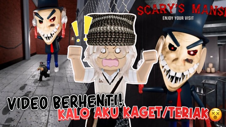 KALO TERIAK/KAGET MAKA VIDEONYA BERHENTI.. ??!✋🏻 No Cut No Edit Obby Horror ☠️ | Roblox Indonesia |