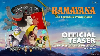 Ramayana : The Legend of Prince Rama - Teaser for theatrical release in India