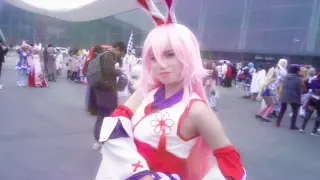 【Special Effects of Comic Con】Chengdu Comic Con meets Yae Sakura who has no knife, grab your ears an