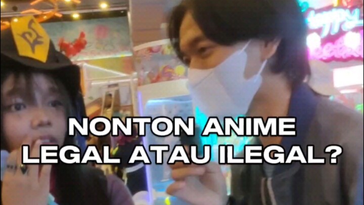 Cosplayer kalo nonton anime legal atau illegal ya? langsung cek videonya!!