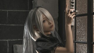 Stupid Momo 2b black wedding dress