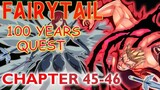 Fairy Tail 100 Years Quest Chapter 45-46 | Erza vs Laxus! 🔥The Final Fight!😮