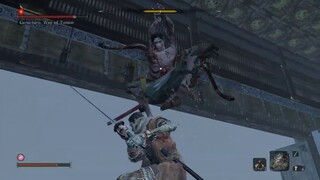 Sekiro: Genichiro Ashina BossFight in Low end PC (FPS ~20)