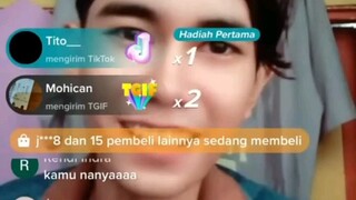 saat dilan cepmek dibuat marah saat live 🤣