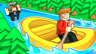 ROBLOX CHOP AND FROSTY PLAY BOAT SIMULATOR WITH RAFTS