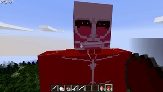 Minecraft รีวิวมอด ผ่าพิภพไททัน (Attack on Titan Mod 1.7.10) ลิงค์โหลดใต้คลิป