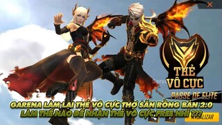 Free Fire|Garena làm lại thẻ vô cực thợ săn rồng  bản 2.0 cực kì đẹp - Cách nhận thẻ vô cực Free