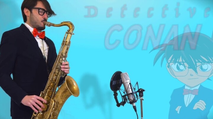 Versi saksofon dari lagu tema Detektif Conan! !