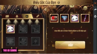 Free Fire _ Garena Sắp Tặng Cô Gái Tha Thu FREE Sự Kiện Tết - Cách Chơi Điều Ước