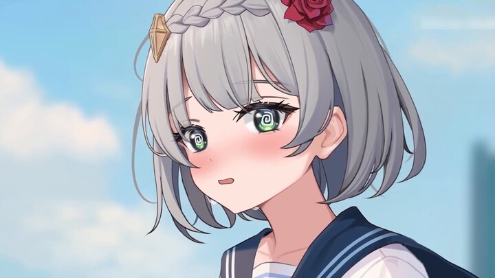 🤤Noelle is so cute with a shy face🤤