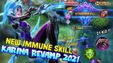 Karina Revamp 2021 Gameplay - Mobile Legends Bang Bang