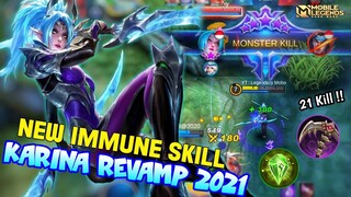 Karina Revamp 2021 Gameplay - Mobile Legends Bang Bang