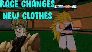 HUGE DBOG UPDATE! DIO'S CLOTHES + RACE CHANGES! l Dragon Ball Online Generations