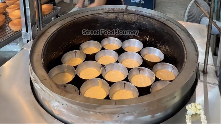 Thai Lady Makes The Softest Egg Muffins
