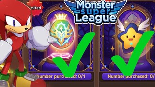 USE YOUR CHIPS ON WEEKENDS! |  Knuckles Festival! What to acquire first? | Monster Super League