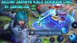 Begini Jadinya Kalo Bermain Ling Di Jaringan 60MS+ | Ling Gameplay - Mobile Legends