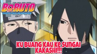 Kakashi Hampir Di Buang Oleh Sasuke Ke Sungai Karena Buku Ica Ica Taktik Di Ajarkan Ke Sarada