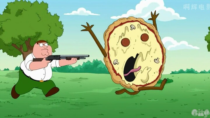 Family Guy, Pete thought he was hunting for treasure, but in fact he not only robbed money but also 