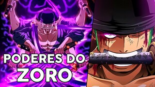 Os Poderes e Habilidades de RORONOA ZORO