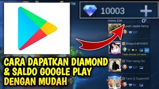 KODE RAHASIA!!! | CARA DAPATKAN SALDO GOOGLE PLAY & DIAMOND DENGAN MUDAH MOBILE LEGEND