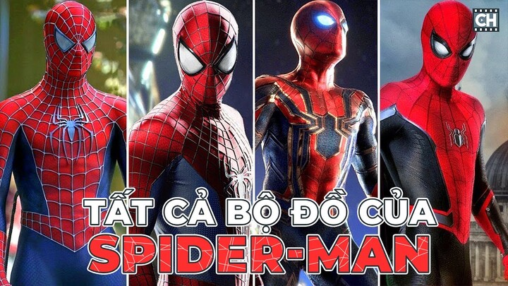 Tất Cả Bộ Đồ Của Spider-Man | Phim Cực Hay